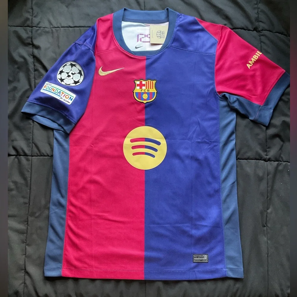 Pedri #8 Blue S-XL Barcelona Home  Soccer Jersey ucl - Picture 4 of 4